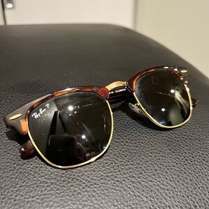 Tortoise Clubmaster Classic Sunglasses
